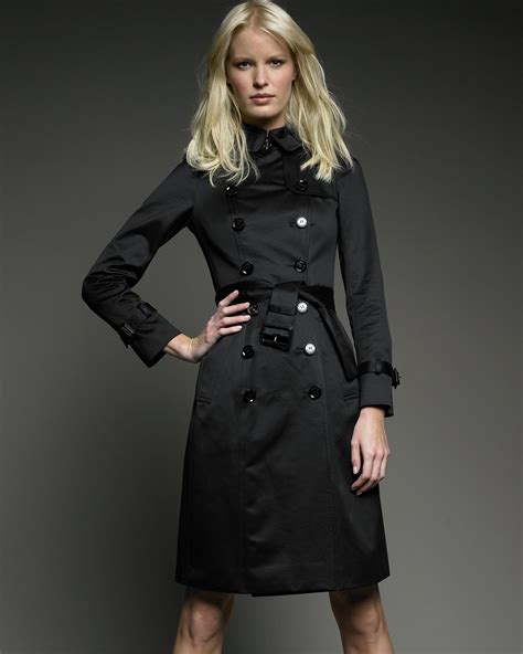 burberry brit coat on sale|Burberry trench coat women black.